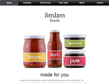 Tablet Screenshot of jimjam.com.au